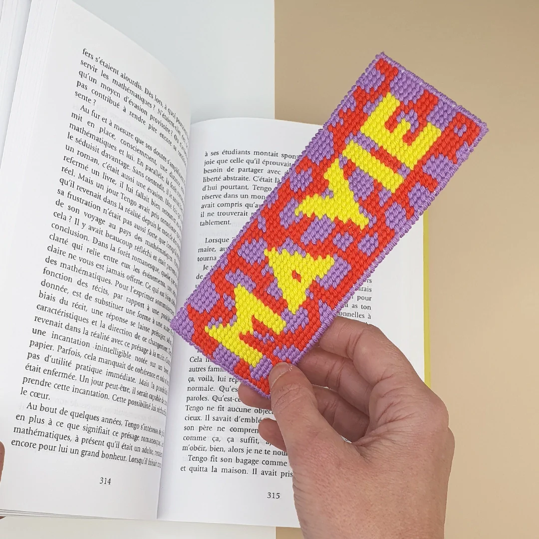 Kit Canevas Marque-Page - MA VIE – Image 2