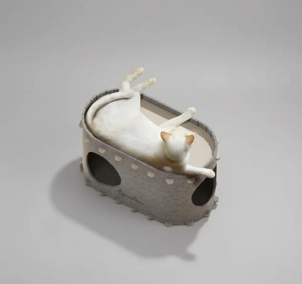 Lit Cocon Pour Chat Design Et Confort – Image 2