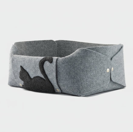 Lit Douillet En Feutre Pour Chat – Image 3