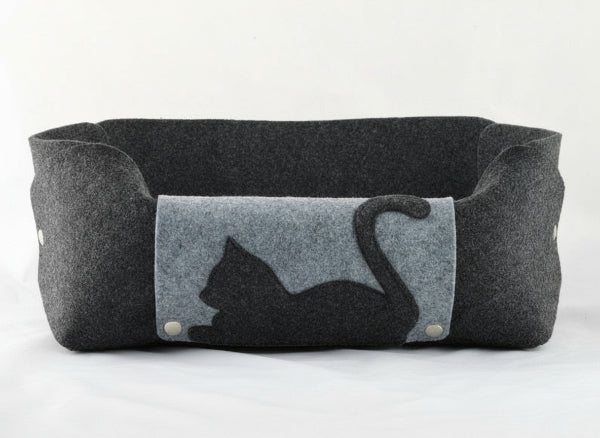 Lit Douillet En Feutre Pour Chat – Image 5