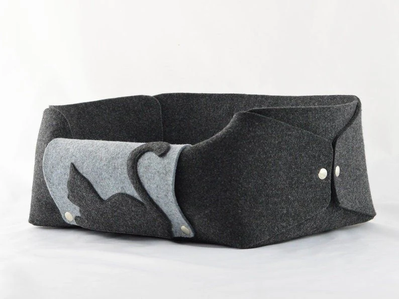 Lit Douillet En Feutre Pour Chat – Image 7