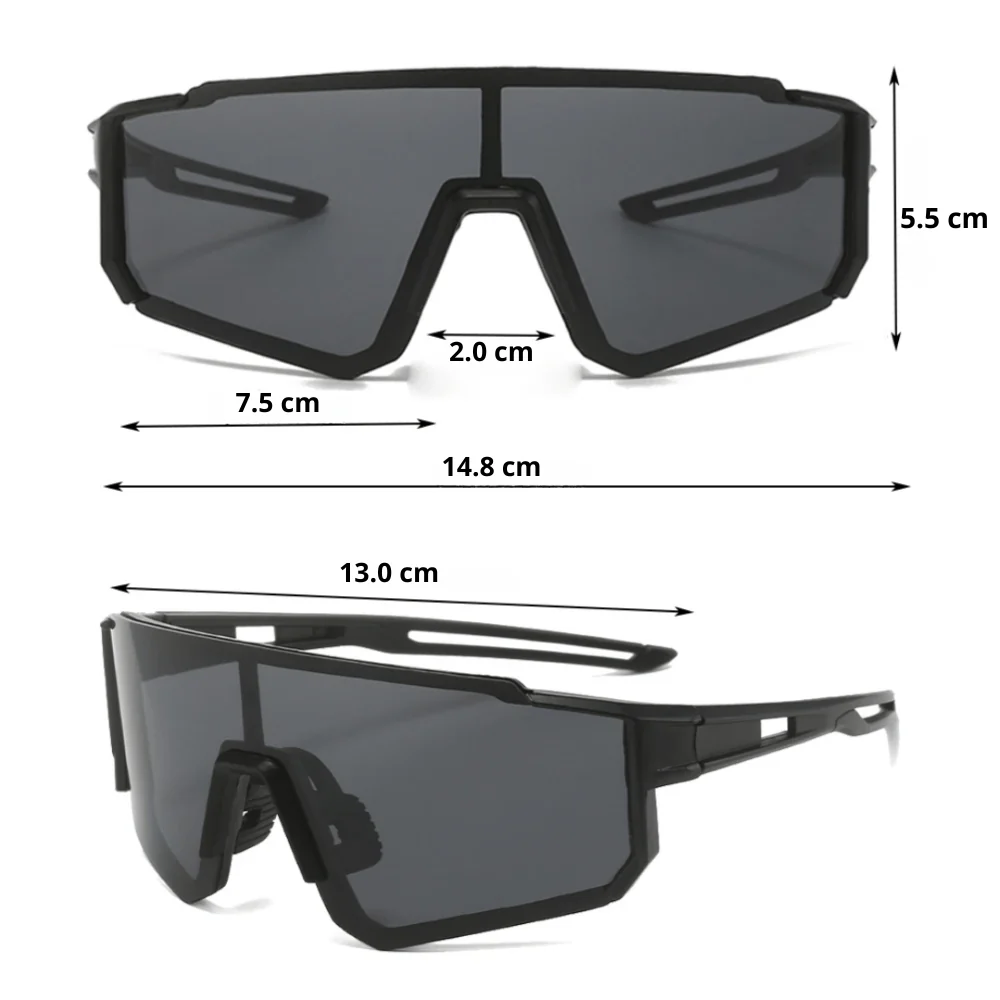 Lunettes de vélo légères et antireflet pour activités en plein air – Image 3