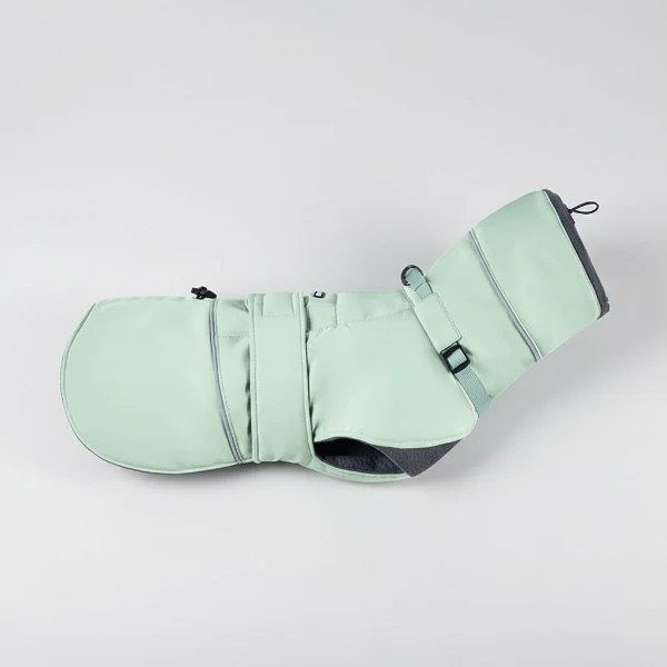 Manteau Imperméable Pour Chien Avec Bande Réfléchissante – Image 8