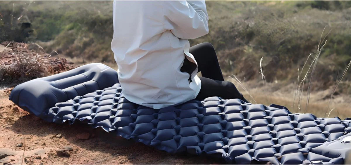Matelas de randonnée gonflable léger pour 1 personne | Montelac – Image 5