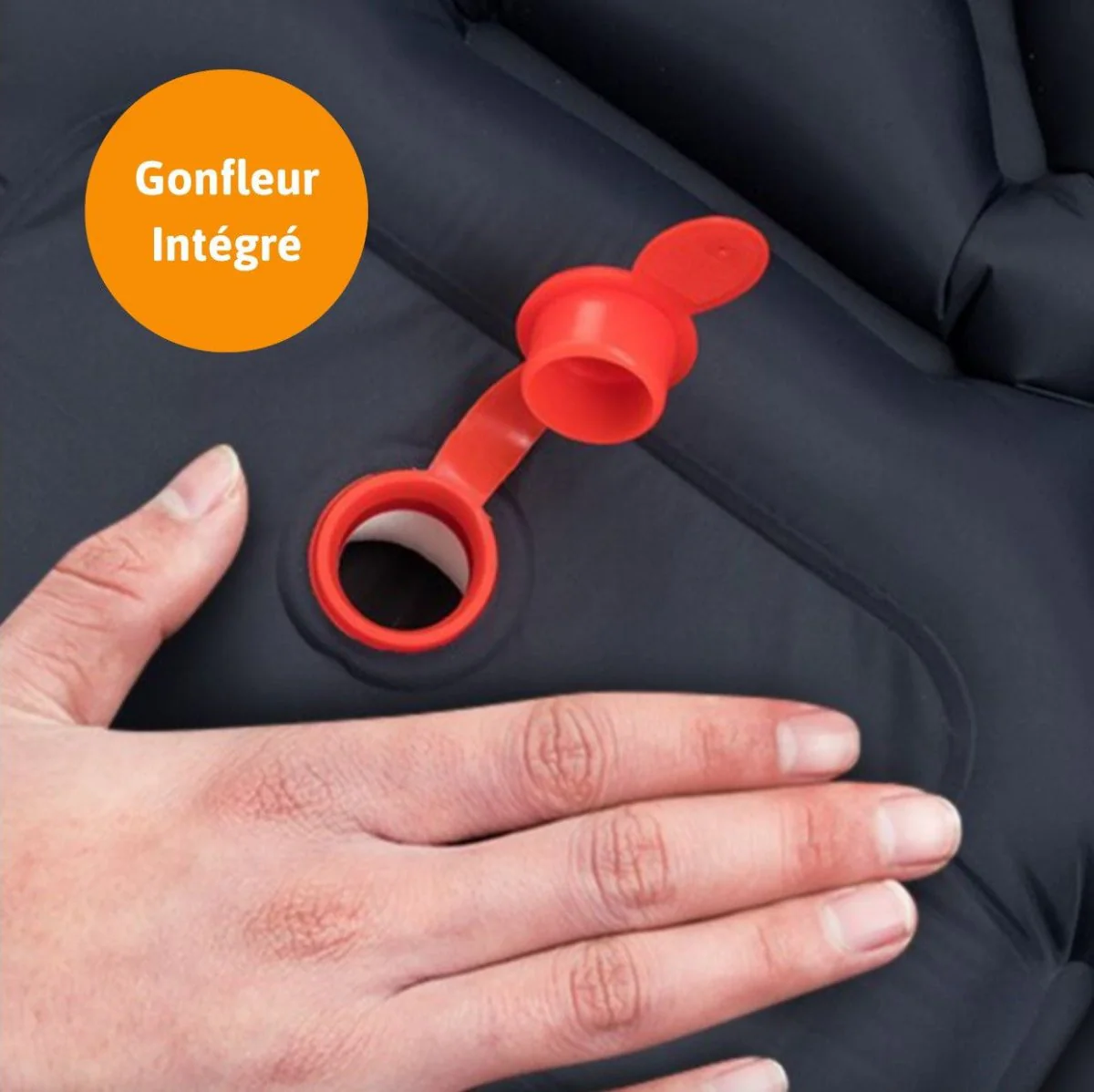 Matelas de randonnée gonflable léger pour 1 personne | Montelac – Image 4