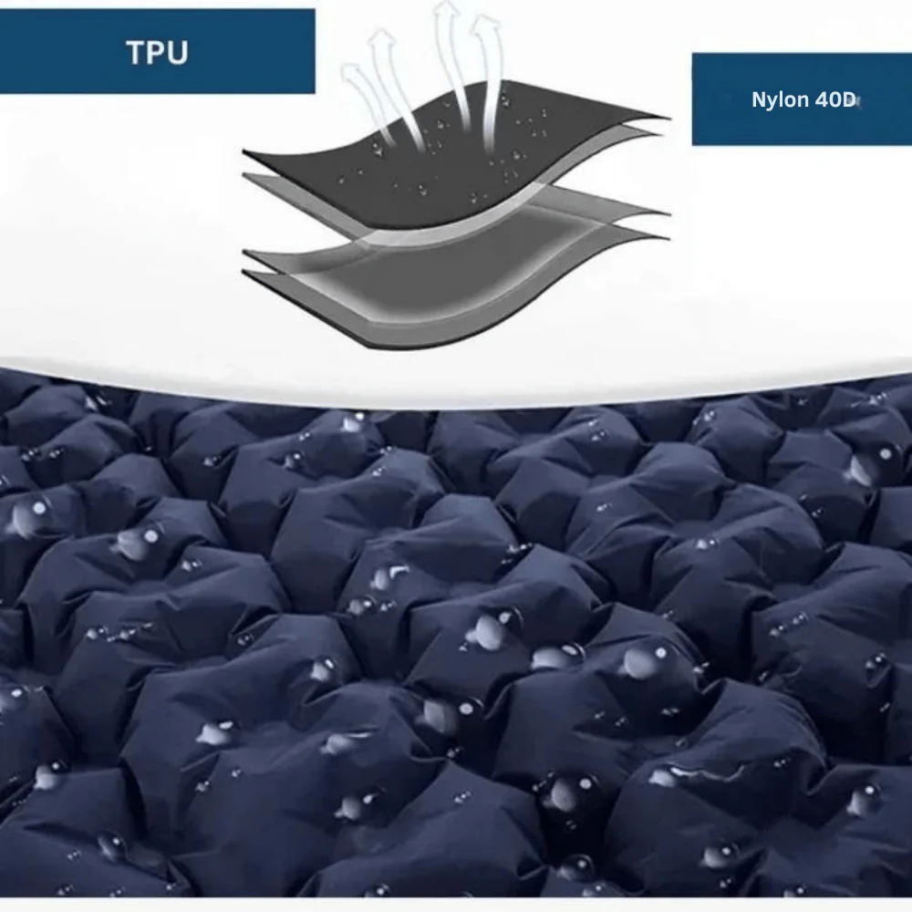 Matelas gonflable double léger et résistant | Montelac – Image 6