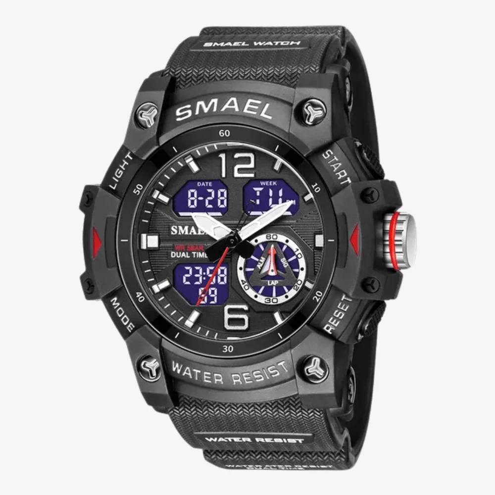 Montre numérique étanche pour la randonnée | Montelac – Image 4