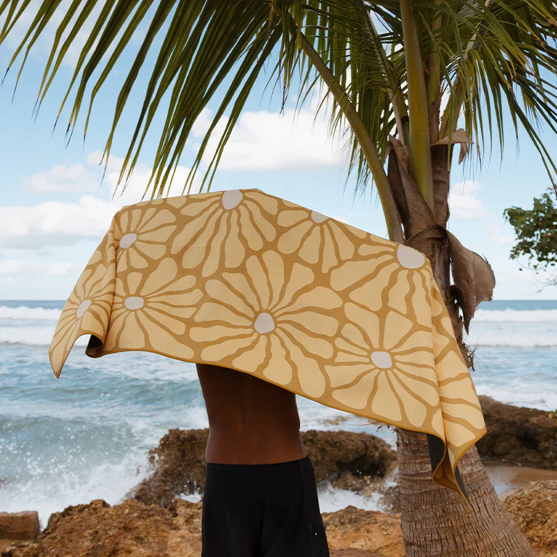 SERVIETTE PLAGE, ORIGINAL LAZY DAISY GOLD – Image 2