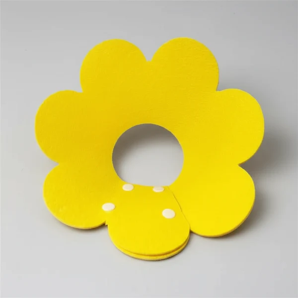 Collerette de protection en feutrine pour chat – Image 5