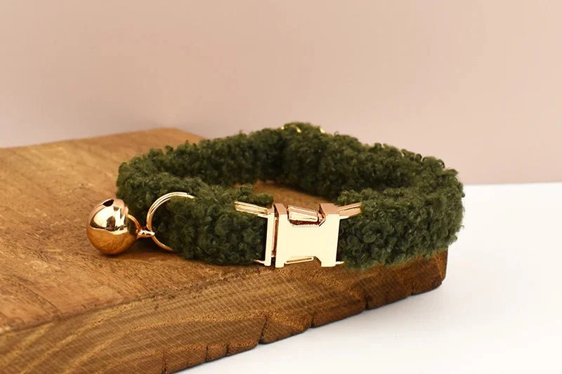 Collier Fourrure Avec Clochette Personnalisable Pour Chien Et Chat – Image 5