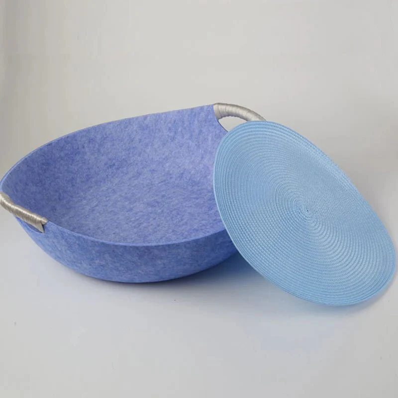 Panier Design En Feutre Lavable Pour Chat – Image 6