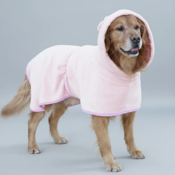 Peignoir Absorbant Séchage Rapide pour Chien – Image 6