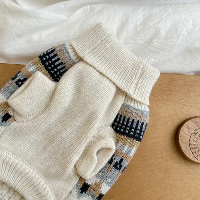 Pull Col Roulé Confort Pour Petit Chien – Image 4