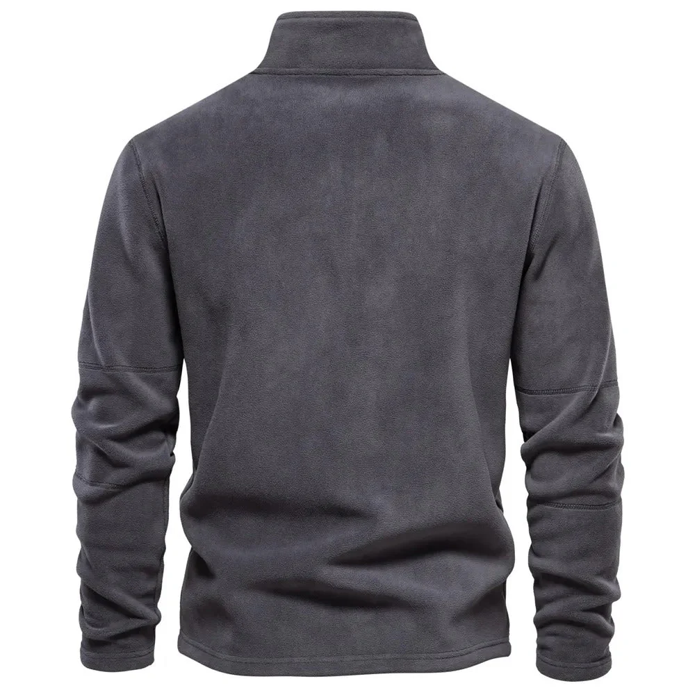 Pull polaire demi-zip léger pour homme | Montelac – Image 7