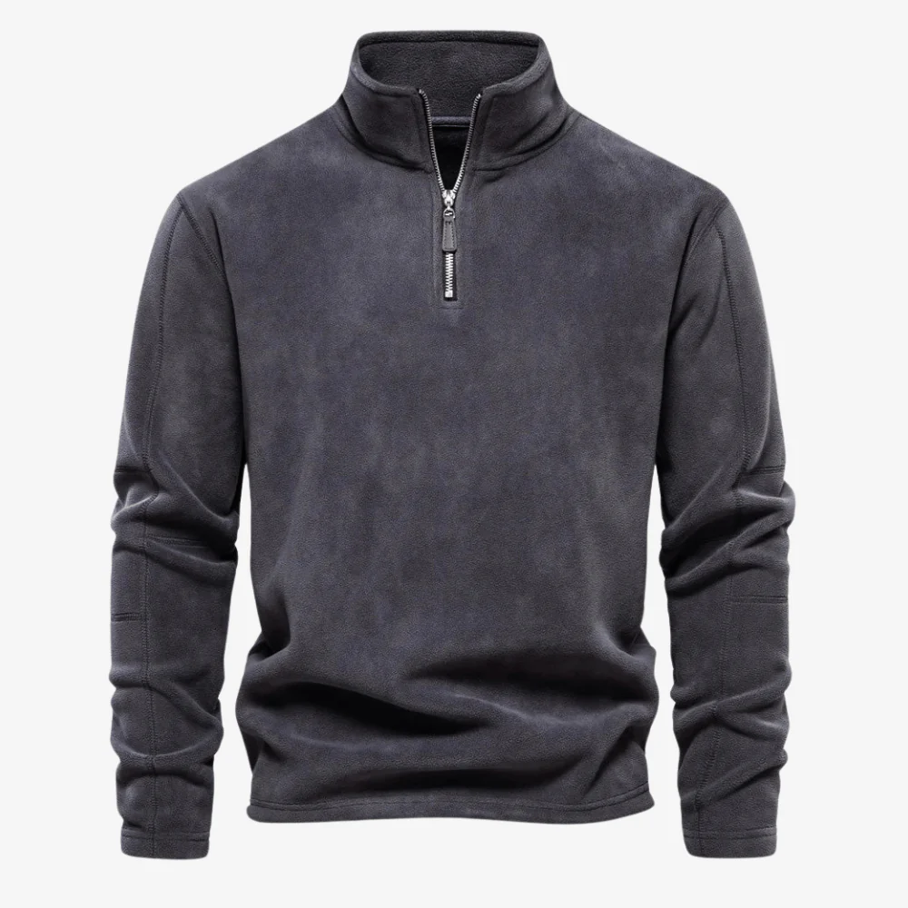 Pull polaire demi-zip léger pour homme | Montelac