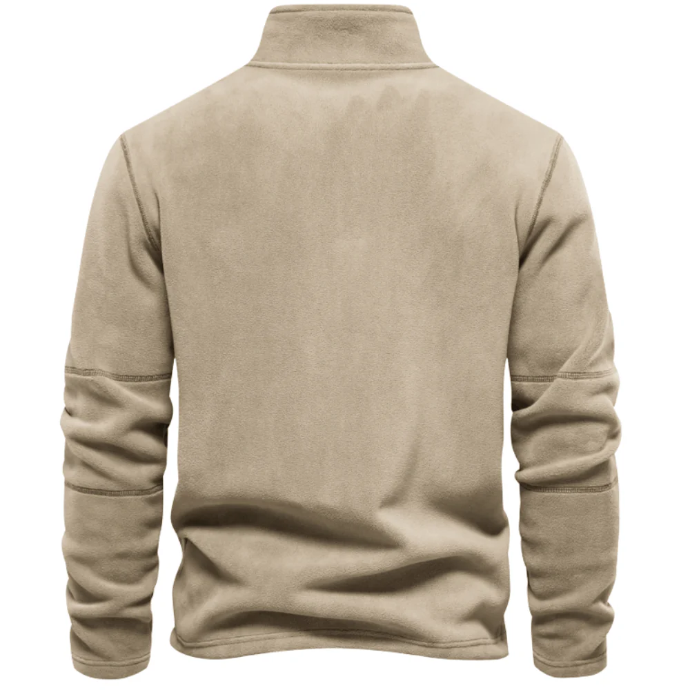Pull polaire demi-zip léger pour homme | Montelac – Image 8