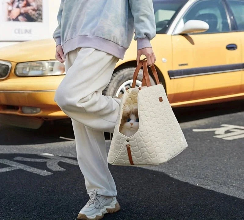 Sac À Main À Ouverture Latérale Pour Petit Chien – Image 3