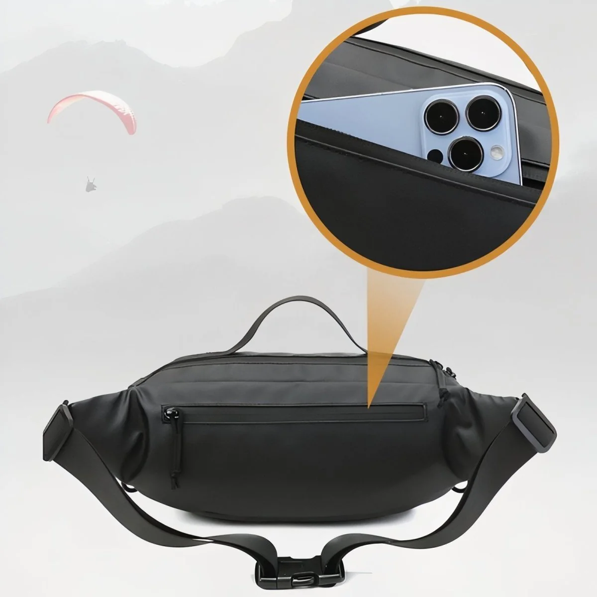 Sac banane compact et résistant pour randonnée | Montelac – Image 6