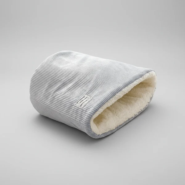 Sac De Couchage Pour Chat En Velours – Image 2