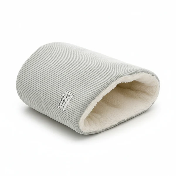 Sac De Couchage Pour Chat En Velours – Image 3