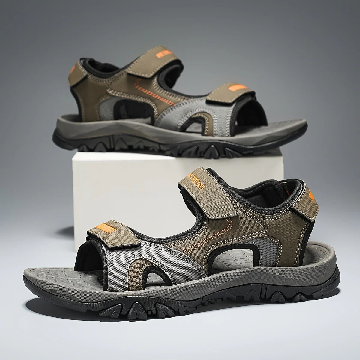 Sandales antidérapantes respirantes à scratch pour homme | Montelac – Image 6