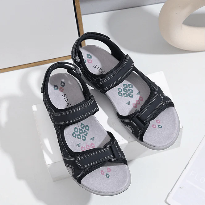 Sandales confort pour femme avec scratch et semelle antidérapante – Image 6