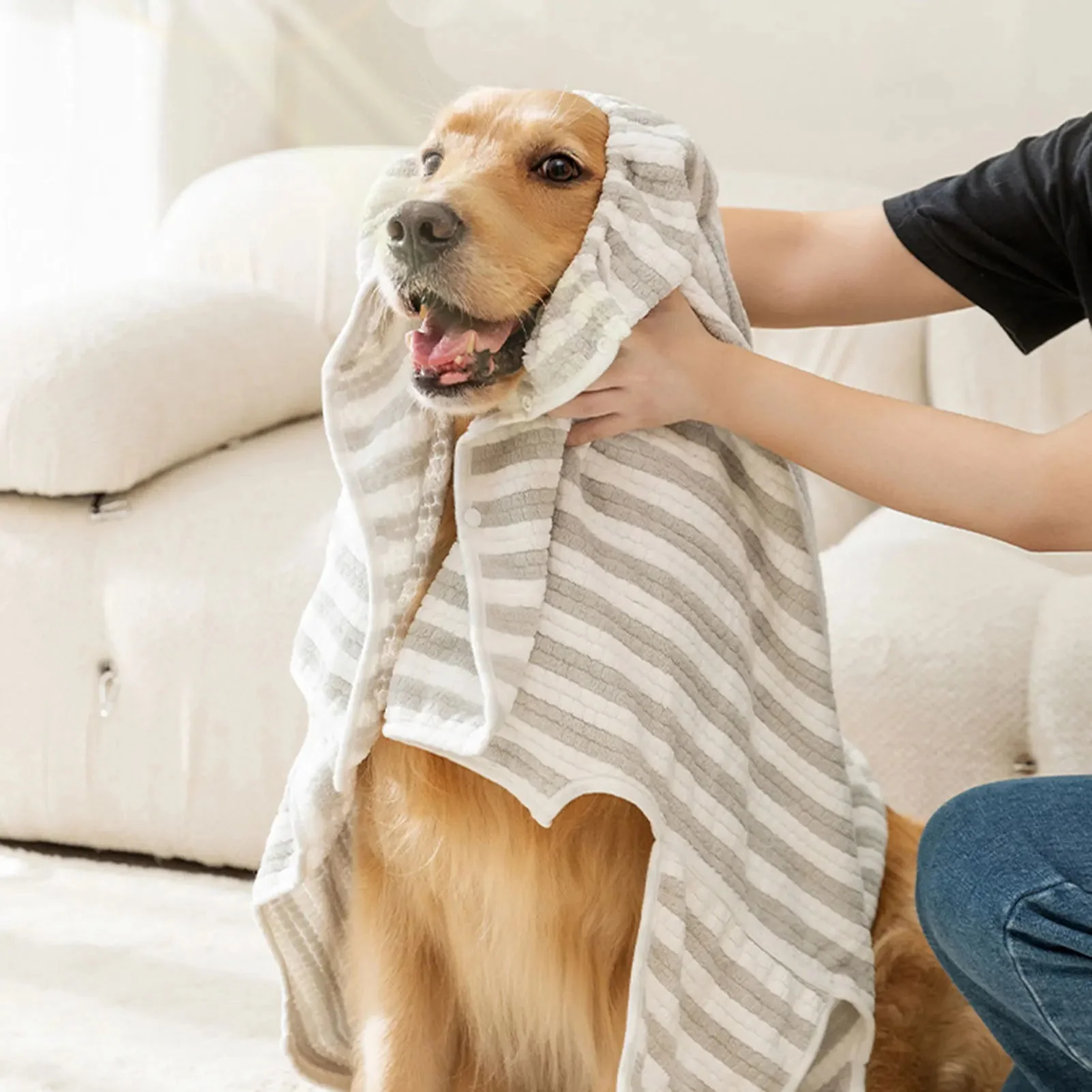 Serviette De Bain Absorbante Pour Chien – Image 5