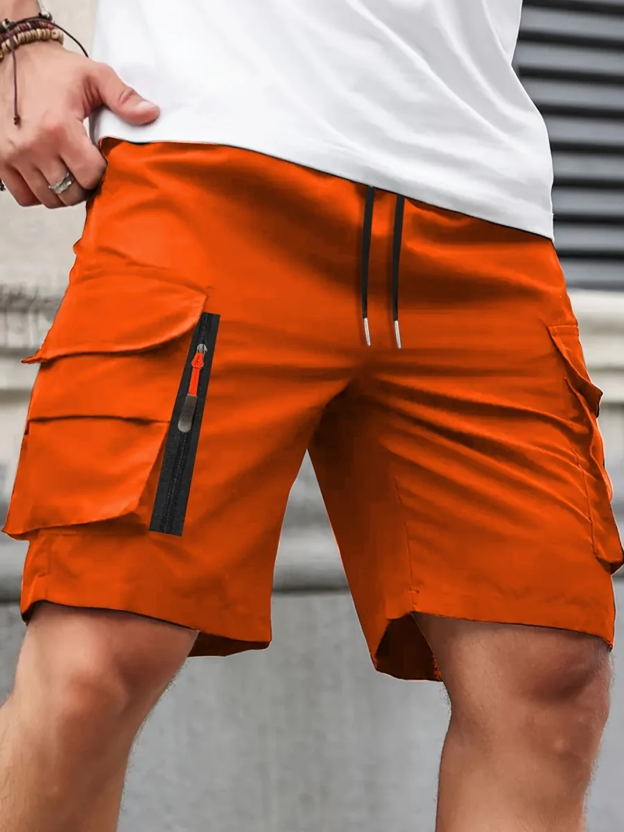 Short cargo léger à poches zippées pour homme | Montelac – Image 4