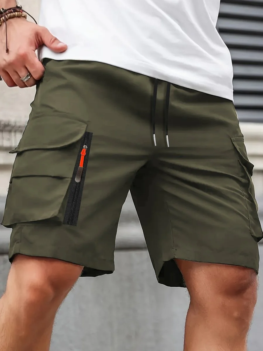 Short cargo léger à poches zippées pour homme | Montelac – Image 6
