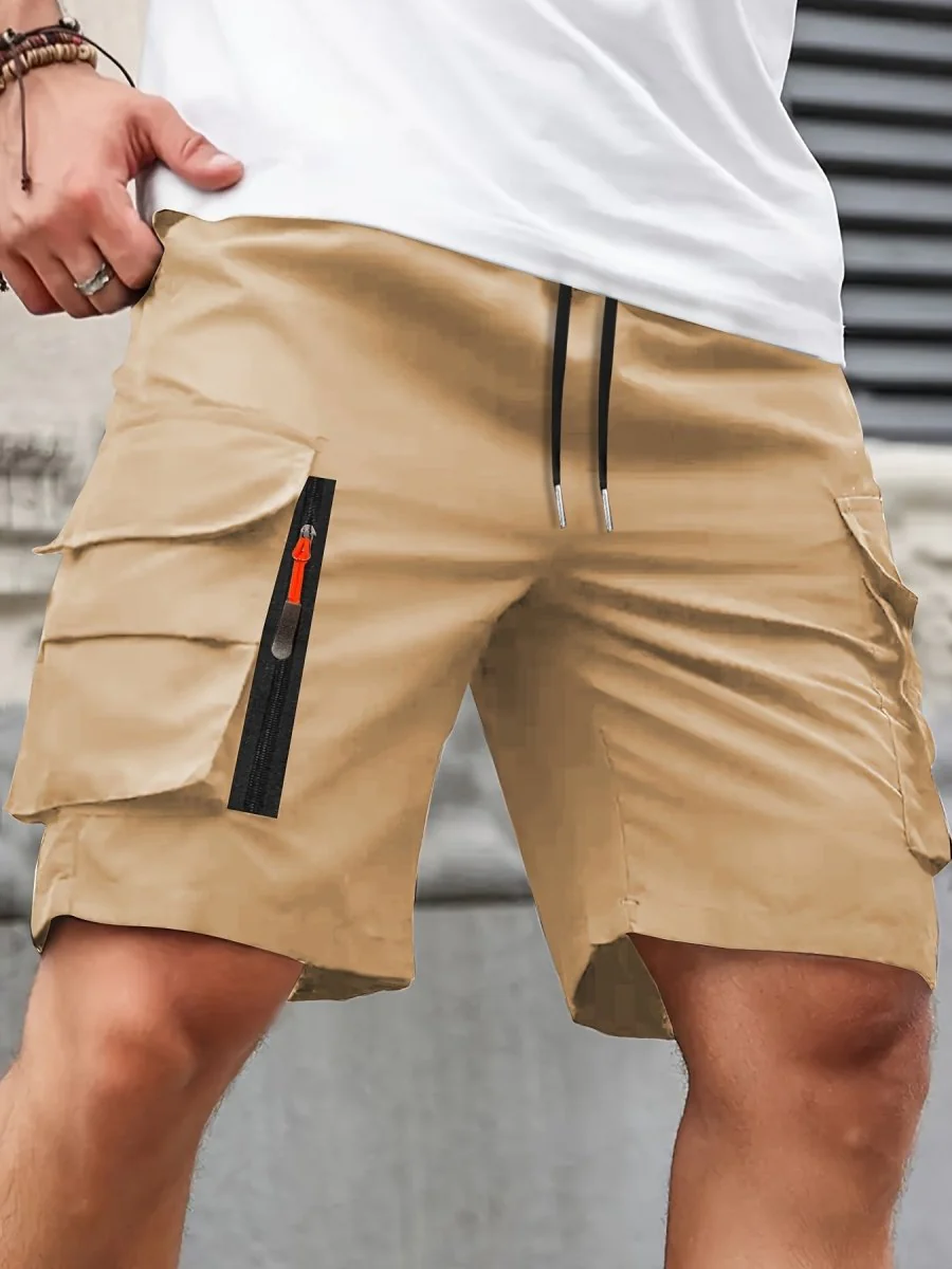 Short cargo léger à poches zippées pour homme | Montelac – Image 5