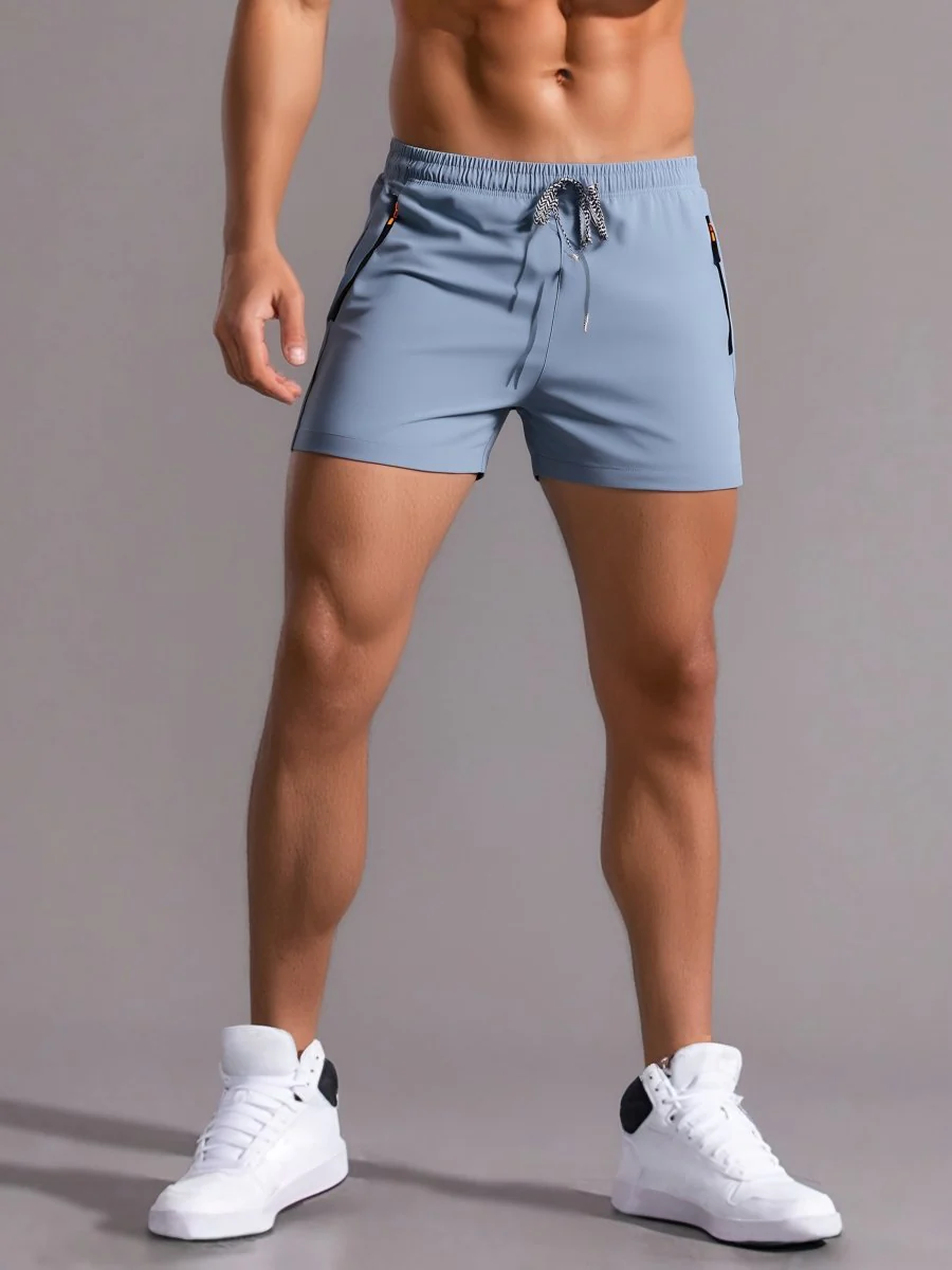 Short de sport léger à cordon et poches zippées | Montelac – Image 8