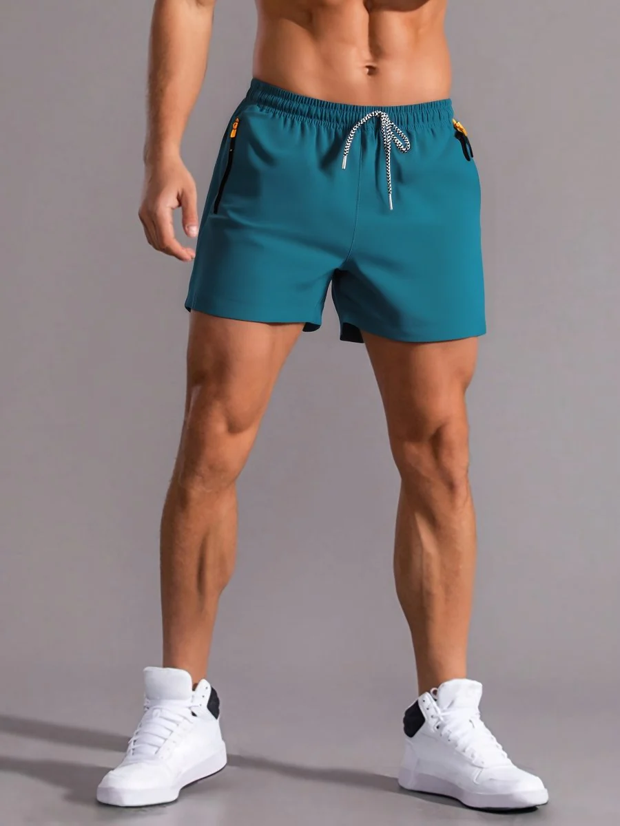 Short de sport léger à cordon et poches zippées | Montelac – Image 4