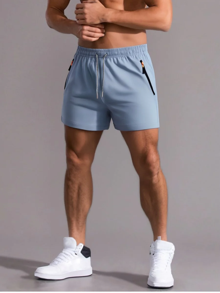 Short de sport léger à cordon et poches zippées | Montelac – Image 2