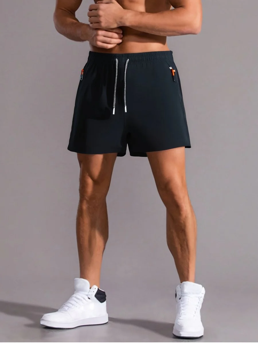 Short de sport léger à cordon et poches zippées | Montelac – Image 9