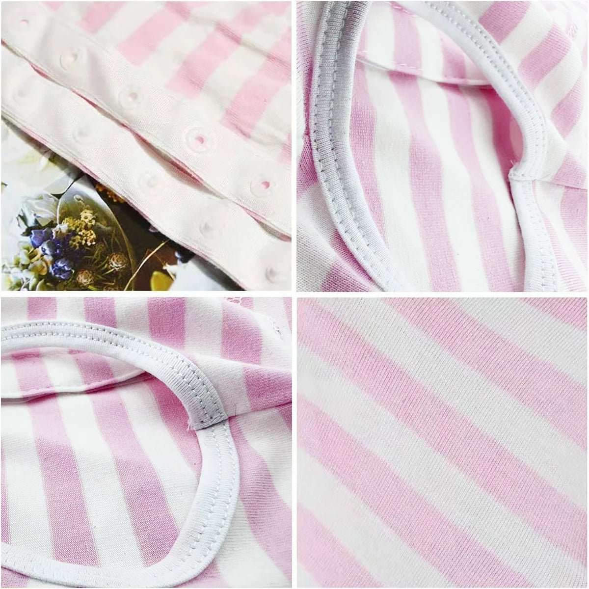 T-Shirt Rayé Post-Opération Pour Chien – Image 2