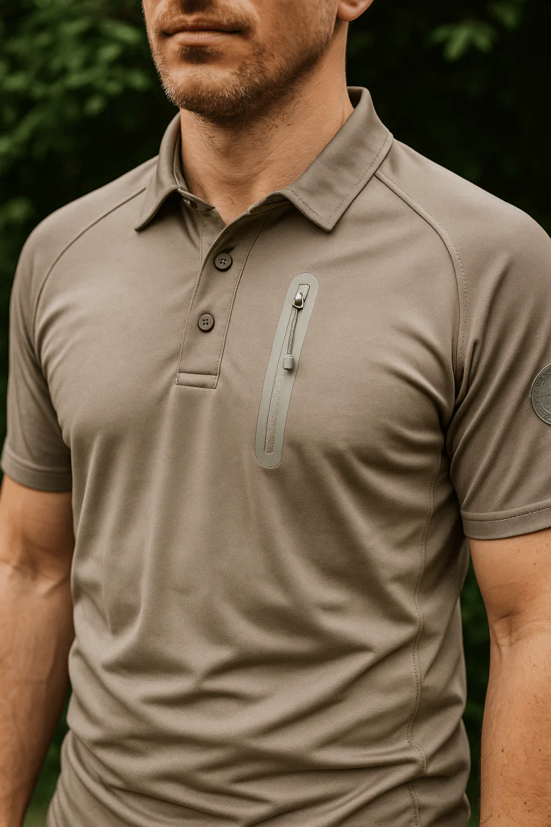 T-shirt technique homme à séchage rapide pour activités extérieures – Image 2