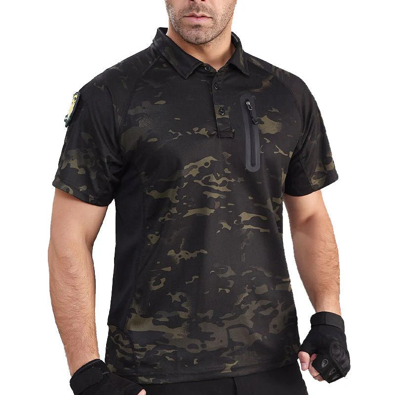 T-shirt technique homme à séchage rapide pour activités extérieures – Image 5