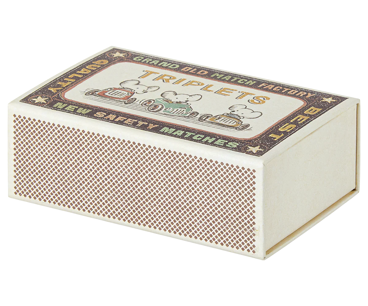 Triplés bébés Souris dans boîte assortie – Image 2