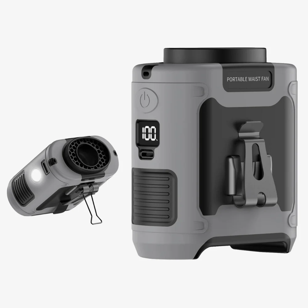 Ventilateur portable de taille 10000 mAh résistant et étanche | Montelac – Image 2