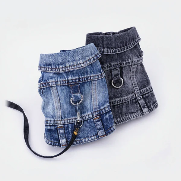 Veste En Jean Pour Chien Confort Durable