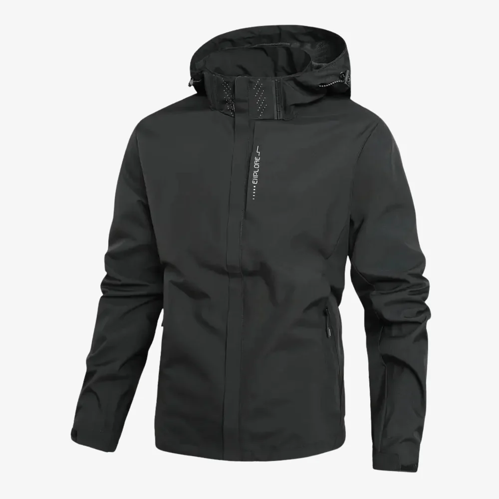 Veste imperméable coupe-vent légère unisexe