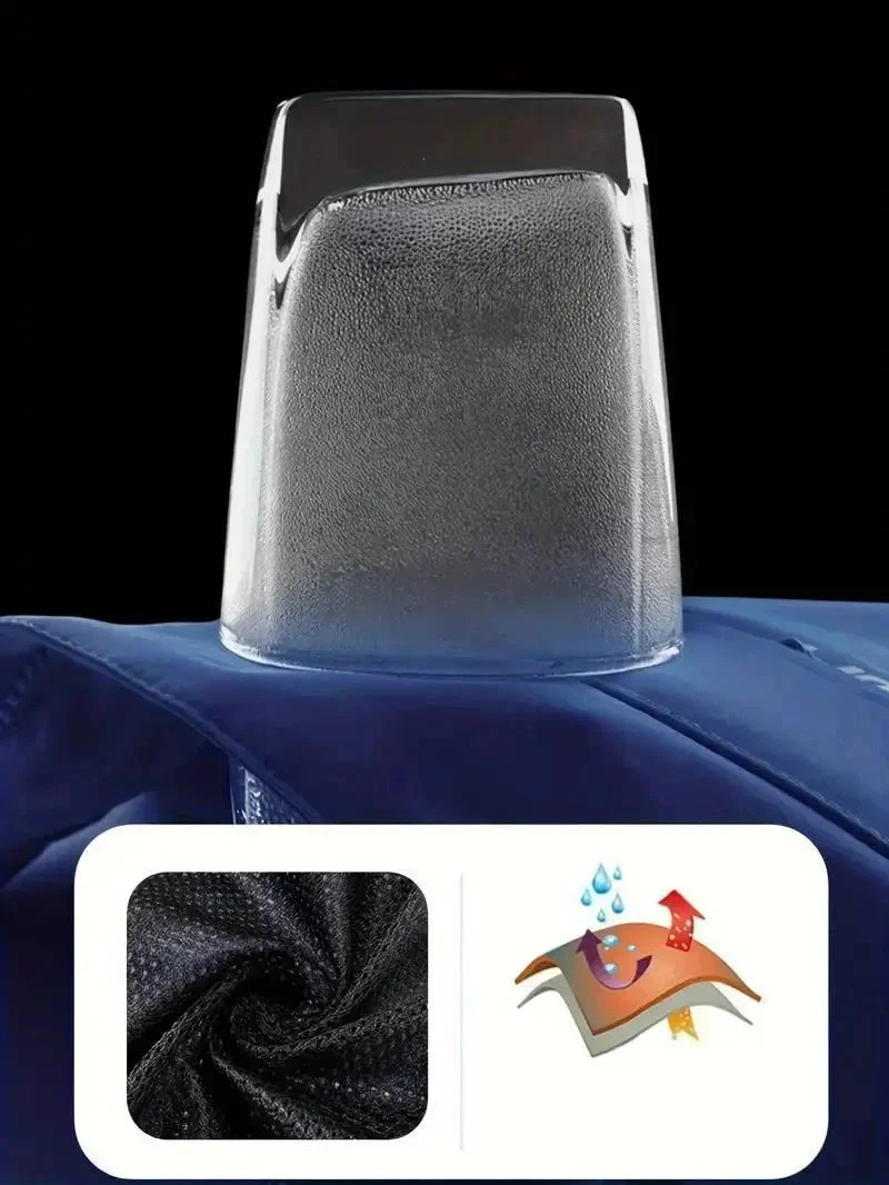 Veste imperméable coupe-vent légère unisexe – Image 9