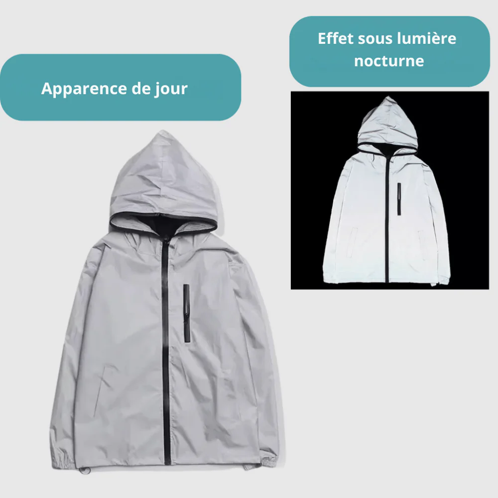 Veste imperméable et réfléchissante pour activités extérieures | Montelac – Image 6