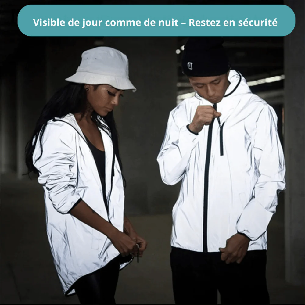 Veste imperméable et réfléchissante pour activités extérieures | Montelac – Image 7