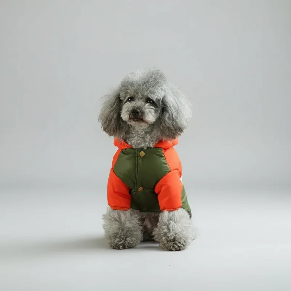 Veste Imperméable Avec Capuche Pour Chien