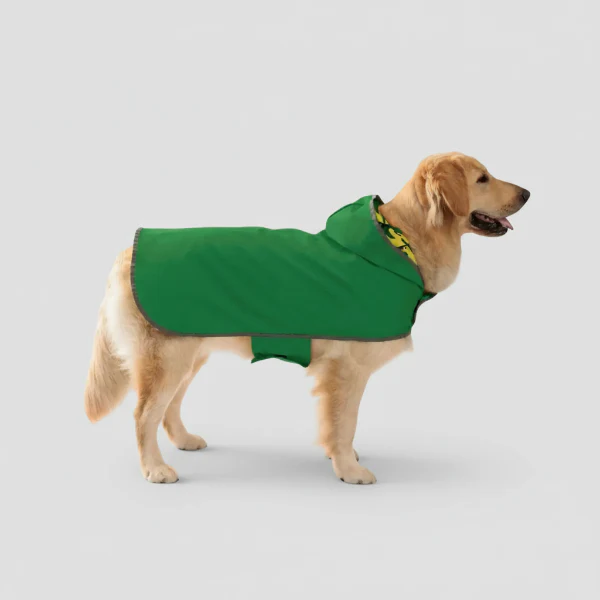 Veste Imperméable Réversible Pour Chien