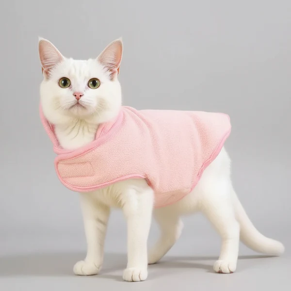 Veste Polaire Pour Chat Confort Et Doux – Image 4