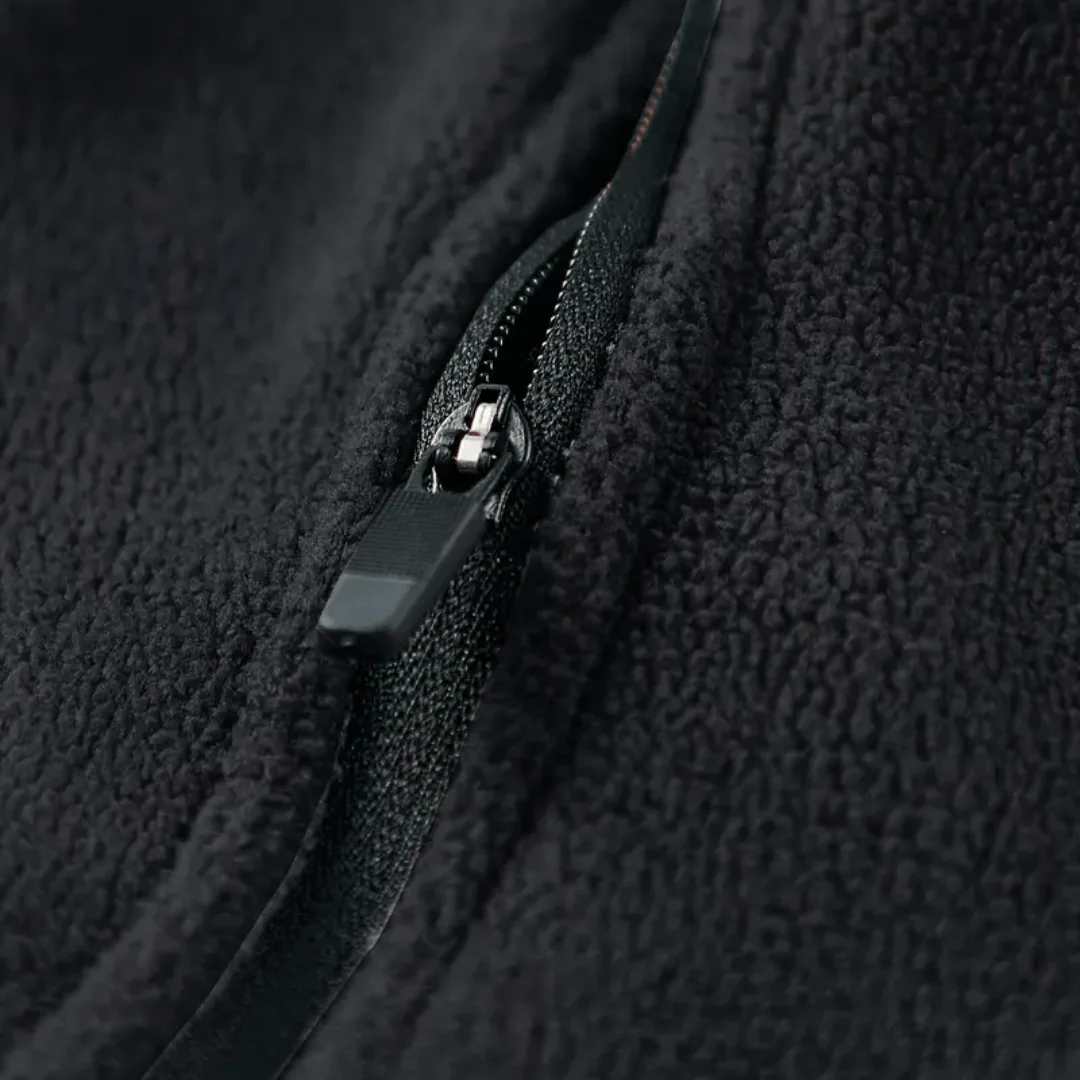 Veste polaire thermique demi-zip respirante pour homme | Montelac – Image 8