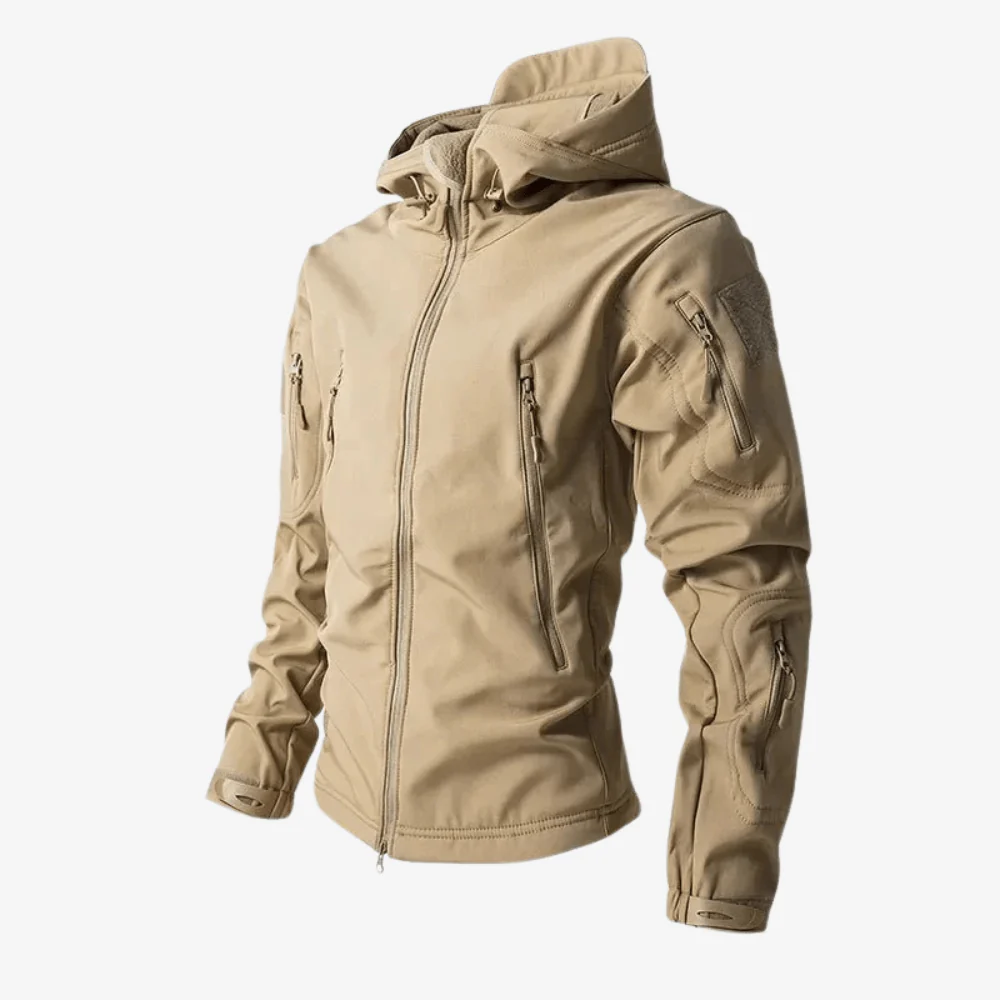 Veste softshell homme coupe-vent doublée polaire respirante | Montelac