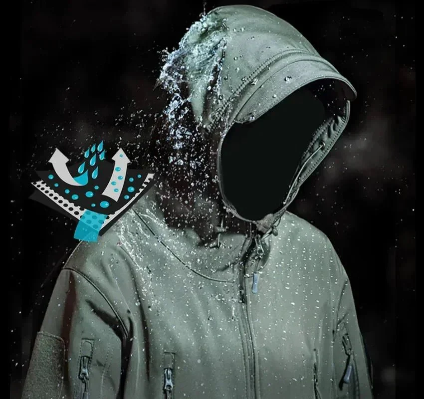 Veste softshell homme coupe-vent doublée polaire respirante | Montelac – Image 3